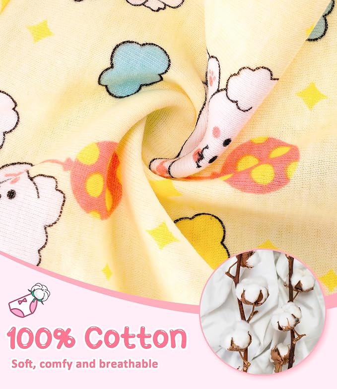 Girls and Toddlers 100% Cotton Underwear Tagless Soft Panties Size 2-3T - Image 2