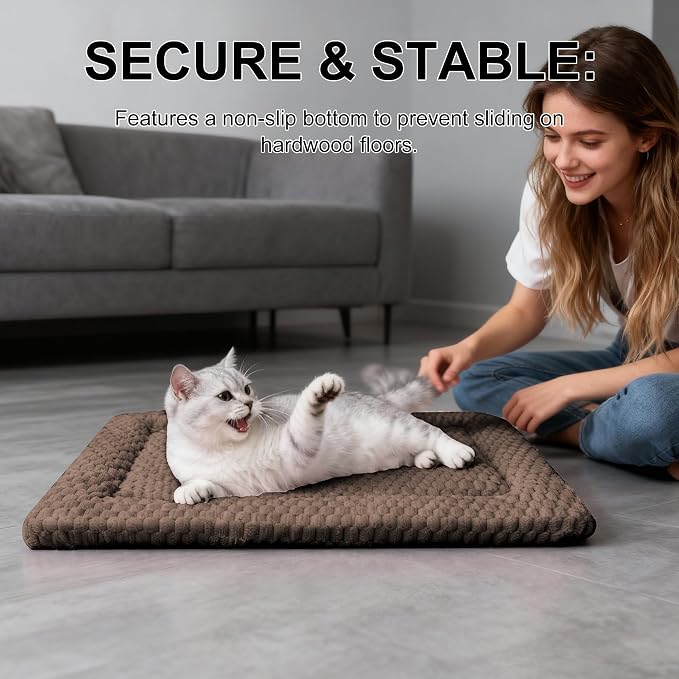 Dog Bed Mat - Dog Crate Pad - Reversible Mat - Image 2