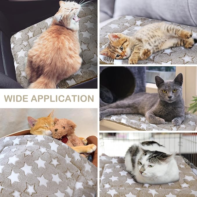 VitalCozy 4 Pcs Dog Crate Pads, Ultra Soft Warm Washable Anti-Slip Kennel Bed - Image 5