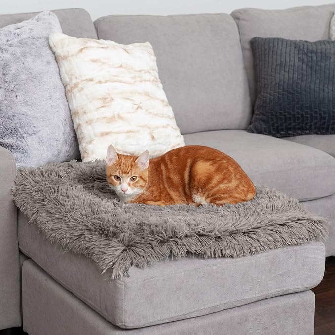 Furhaven Self-Warming Cat Bed for Indoor Cats, 4-Beds-in-1 & Washable - Image 4