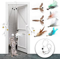 Retractable Cat Feather Toys 7PCS Refills by LEKEWPET