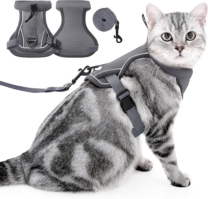 Cat Harness and Leash Set by JOHNBOLIN