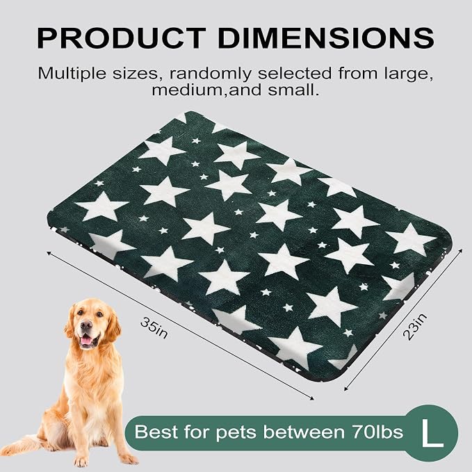 Washable Dog Bed Plush Orthopedic Outdoor Crate Mat - Image 7