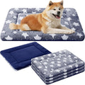 VitalCozy 4 Pcs Dog Crate Pads, Ultra Soft Warm Washable Anti-Slip Kennel Bed by VitalCozy