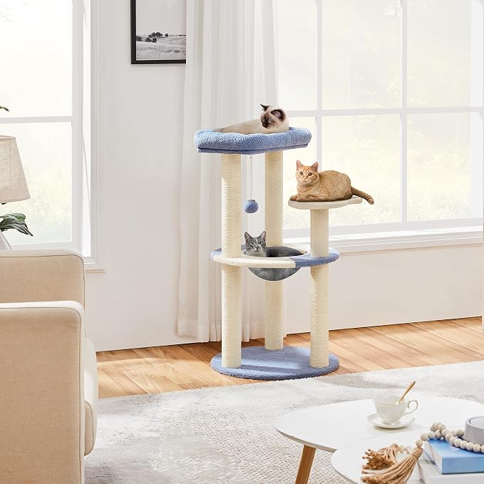 Yaheetech Cat Tree, 35.5in Cat Tower - Image 2
