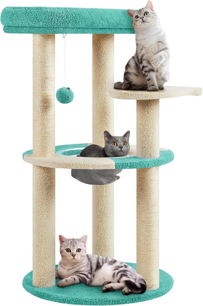 Yaheetech Cat Tree, 35.5in Cat Tower by Yaheetech