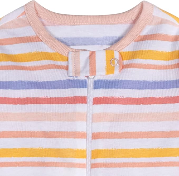 Onesies Brand Baby Girls' 4-pack Sleep 'N Play Footies Multi Pack - Image 4