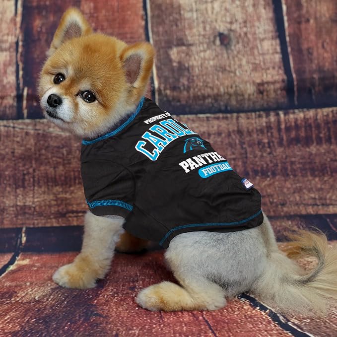 NFL Carolina Panthers Dog T-Shirt - Image 2