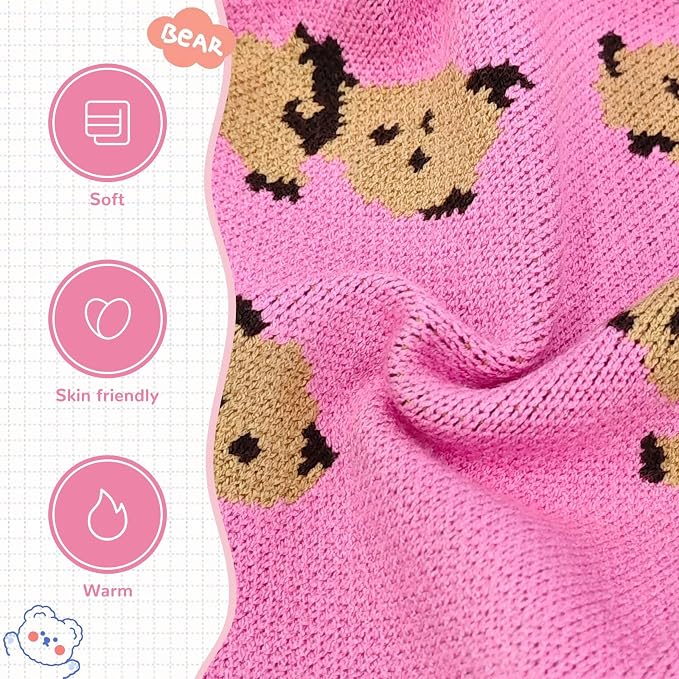 Small Dog Sweaters Cute Bear Dog Cardigans Clothes - Image 5