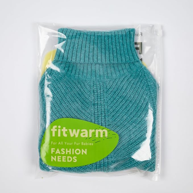 Fitwarm Turtleneck Dog Knitted Sweater, Thermal Winter Clothes - Image 9