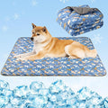 Dog Cooling Mat, Cat Self Cool Ice Pad, Lightweight Pet Cooling Pads Blanket by ZINGTERRA