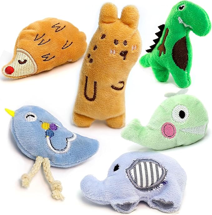 Cat Toys, Interactive Cats Toy for Indoor Cats, Soft and Durable Crinkle Sound by AZOFFYIU