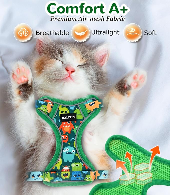 Halypet Cat Harness and Leash Set - Image 6