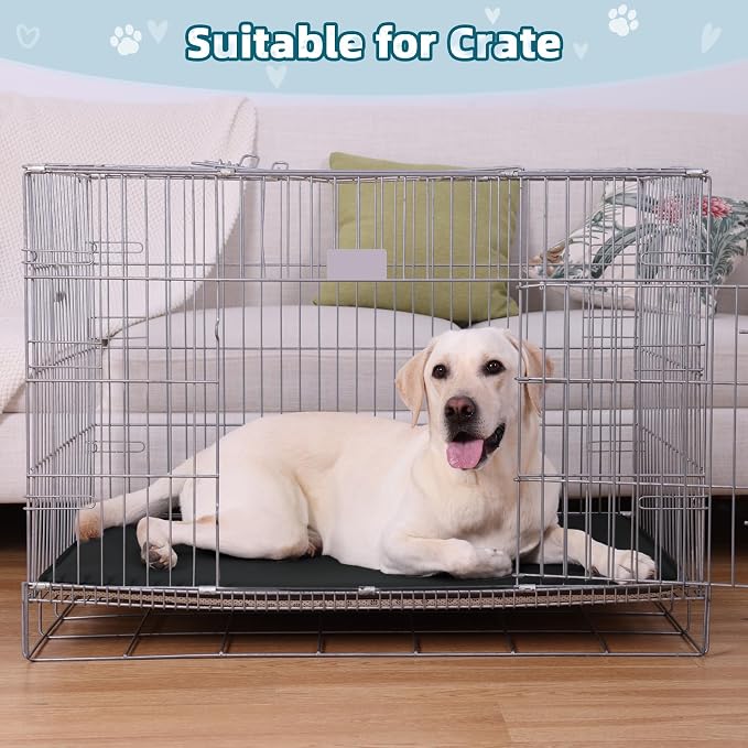 Large Dog Crate Pad Bed, Waterproof Cooling Pet Bed - Image 6
