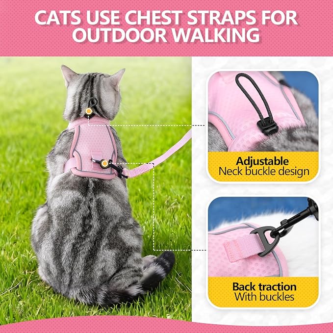 Cat Harness and Leash Set - Image 4