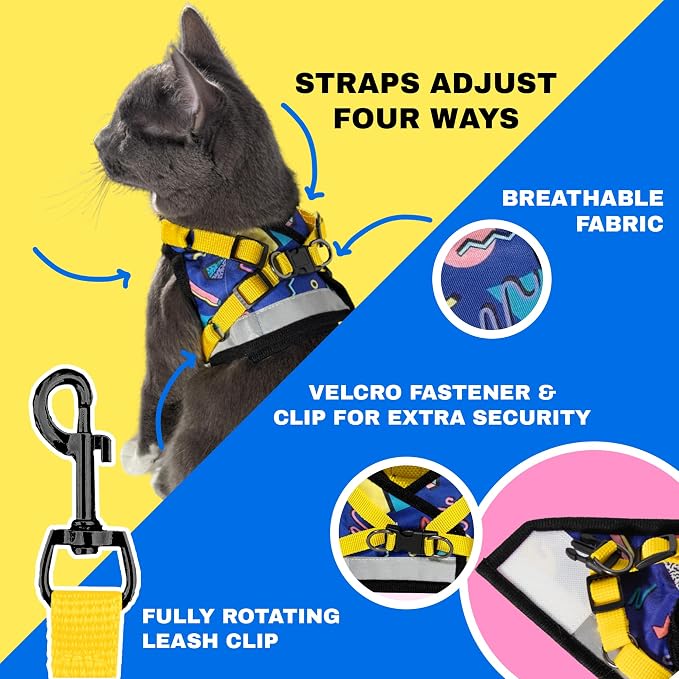 Travel Cat Harness and Leash Set - Image 7