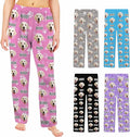 Custom Pajama Pants Women Personalized Face Pajamas Bottom Couple Pajama Pants by MYESCUSTOM