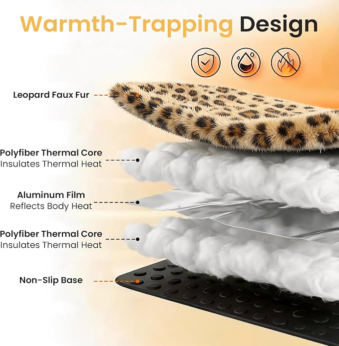 Self Warming Cat Pad for Cats and Dogs, Non Electric Thermal Pet Mat, Washable - Image 8