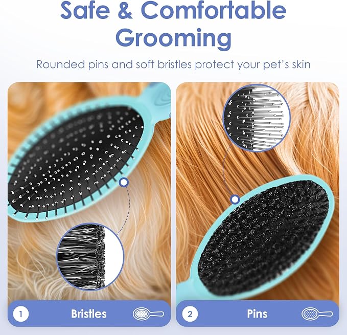 AKC - Double-Sided Grooming Brush - Image 4