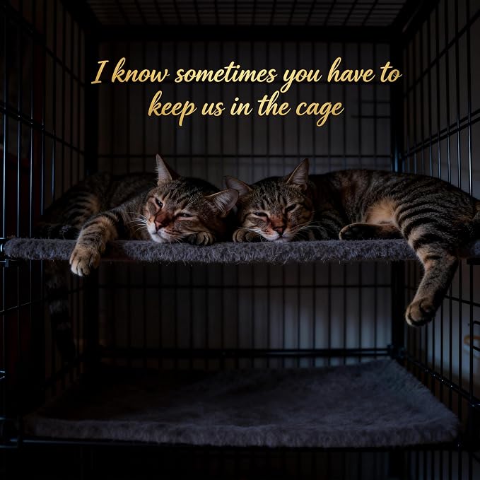 Cat Scratching Post for Cage 40X10CM, Cage Wall Mounted Cat Scratcher, - Image 3