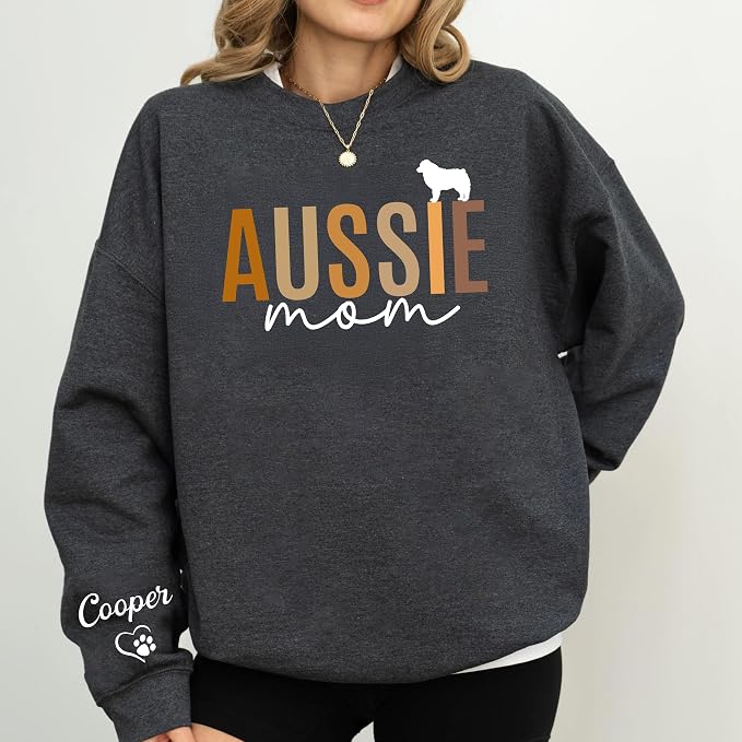 Personalized Dog Sweatshirt for Pet Lovers, Custom Name Crewneck, Cozy Gift for - Image 3