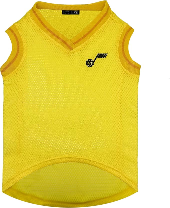 Pets First NBA Utah Jazz Dog Jersey, Small- Tank Top Basketball Pet Jersey - Image 2
