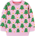 Bumeex Toddler Girl Sweatshirt Clothes Outfit, Cotton Crewneck Christmas by Bumeex