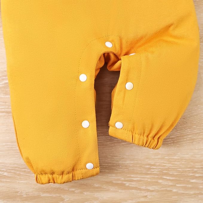 Baby Girl Clothes Newborn Romper Cute Cat Ruffled Long Sleeve Love Fall Winter - Image 6
