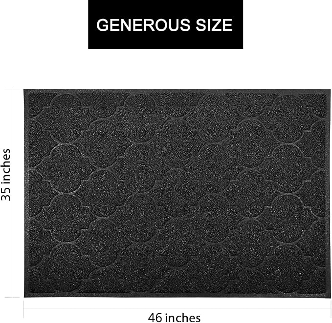 LittleTiger Cat Litter Mat, XL Super Size, Phthalate Free, 46x35 Inches - Image 4