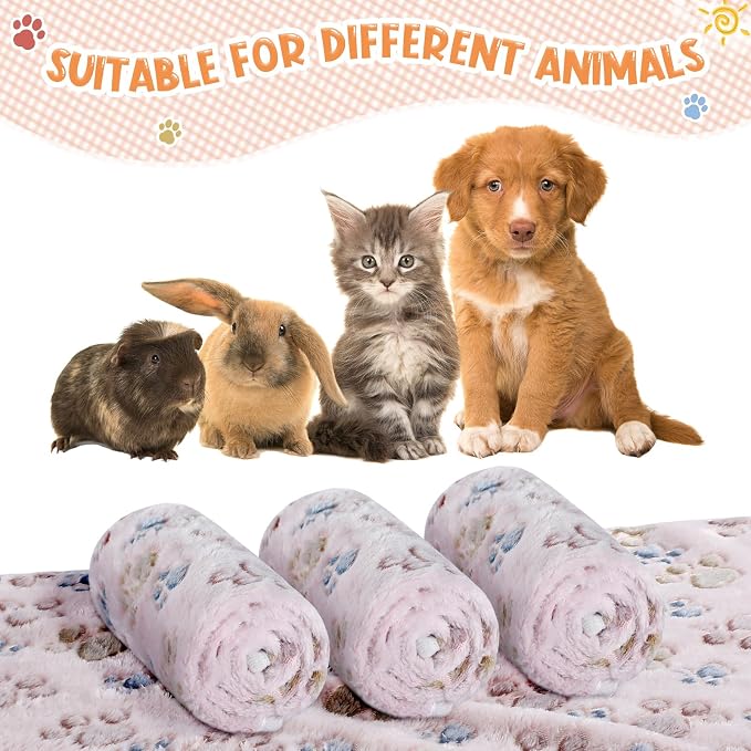 Tatuo 4 Pcs Dog Blanket for Pet Cat Blankets Indoor Puppy Teething Stuff Toys - Image 6