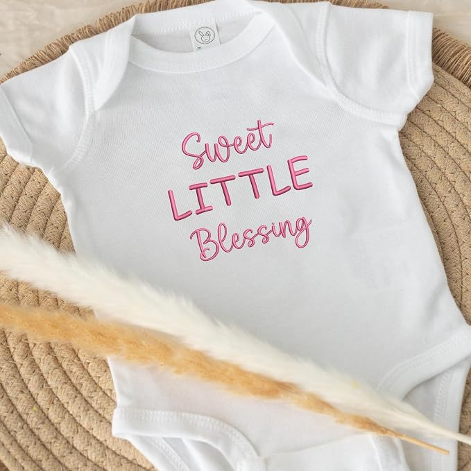 COUPLEHOODIES Personalized Baby Onesie Bodysuit – Custom Embroidery Gift - Image 7