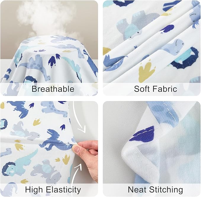 Bienbee Dog Pajamas, 4 Pack Dog Recovery Suit Shedding Suit Cute Soft Puppy - Image 5
