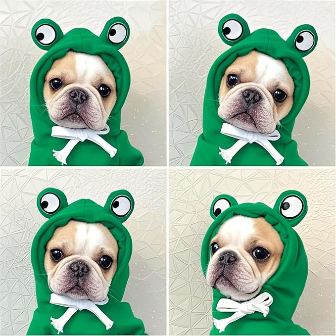 Dog Hoodies Clothes Autumn Winter Sweatshirts Teddy Bulldog Bulldog Clothing - Image 6