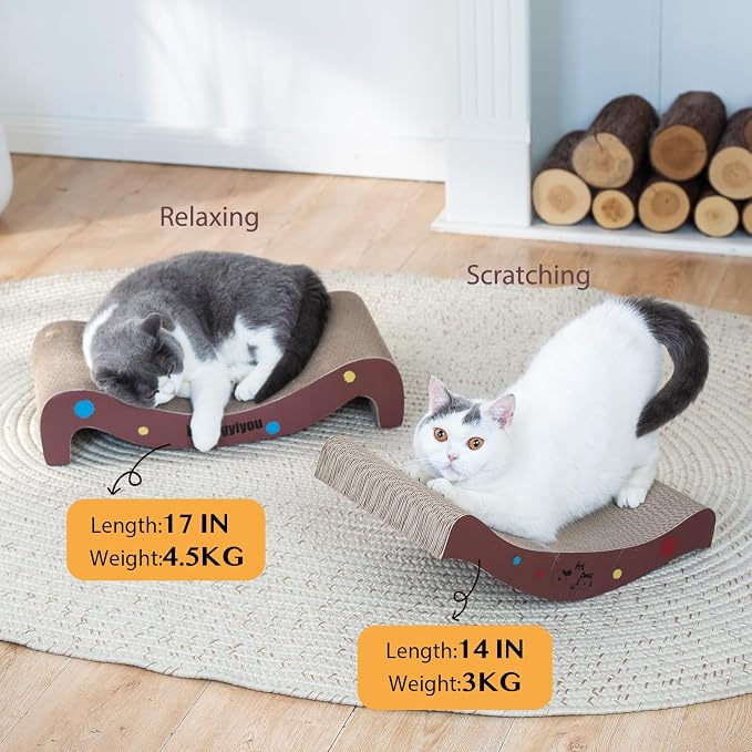 Cat Scratcher Cardboard Scratch Pad - Image 4