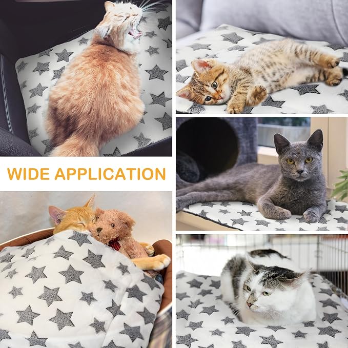 VitalCozy 4 Pcs Dog Crate Pads, Ultra Soft Warm Washable Anti-Slip Kennel Bed - Image 4