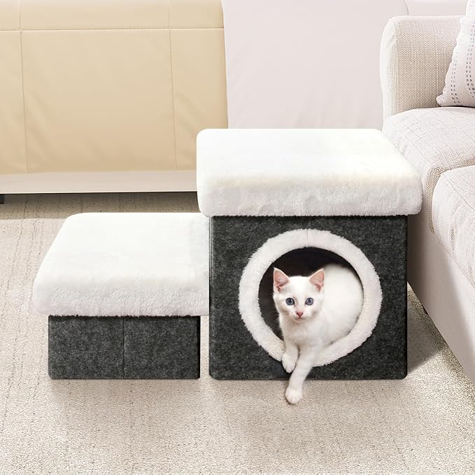 B FSOBEIIALEO Cat House Pet Stairs - Image 6