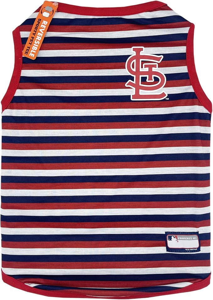 Pets First MLB ST Louis Cardinals Reversible T-Shirt, Medium - Image 2
