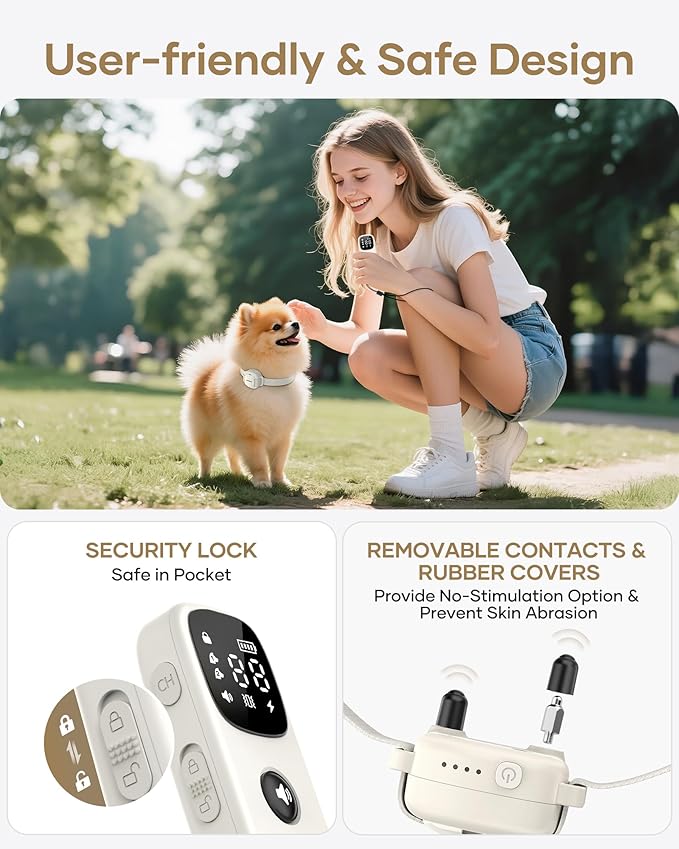 Jugbow Shock Collar for Small Dogs - 4200FT Dog Training Collar - Image 6