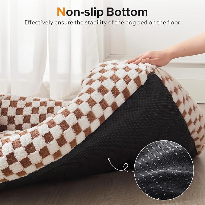 JOEJOY Dog Beds for Small Dogs -Cute Cat Beds for Indoor Cats Calming Pet Beds - Image 7