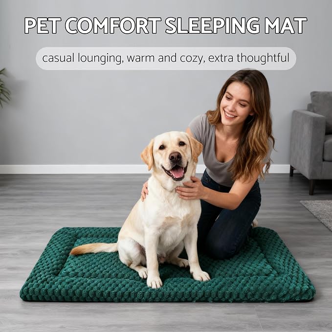 Dog Bed Mat - Dog Crate Pad - Reversible Mat - Image 2