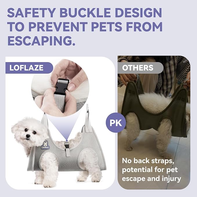 Dog Grooming Hammock Harness for Dogs & Cats - Image 4