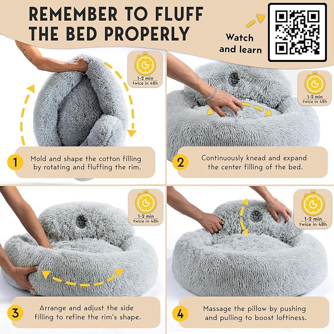 PetJett Calming Small Dog Bed - Image 6