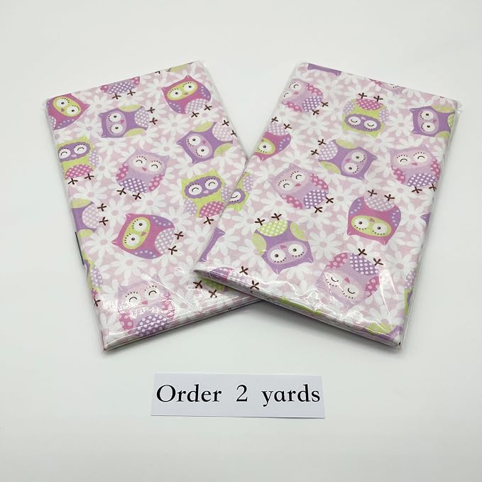 1 Yard 43" x 36" Premium Floral Cotton Quilting Sewing Fabric, DIY Sewing - Image 5
