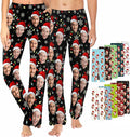 Customized Face Pajama Custom Pajama Pants by Unknown
