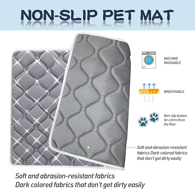 Bubble bear Dog Crate Mat - Image 3