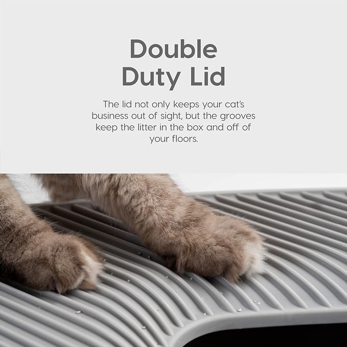 IRIS USA Cat Litter Box Top Entry - Image 5