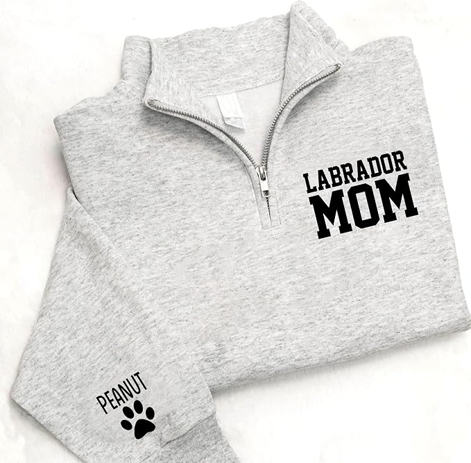 UrbanNEST Custom Dog Mom Sweatshirt, Cute & Cozy Gift - Image 2