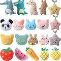 Gejoy 20 Pieces Catnip Toys for Indoor Cat Plush Kitten Cat Chew Toys Catnip by Unknown