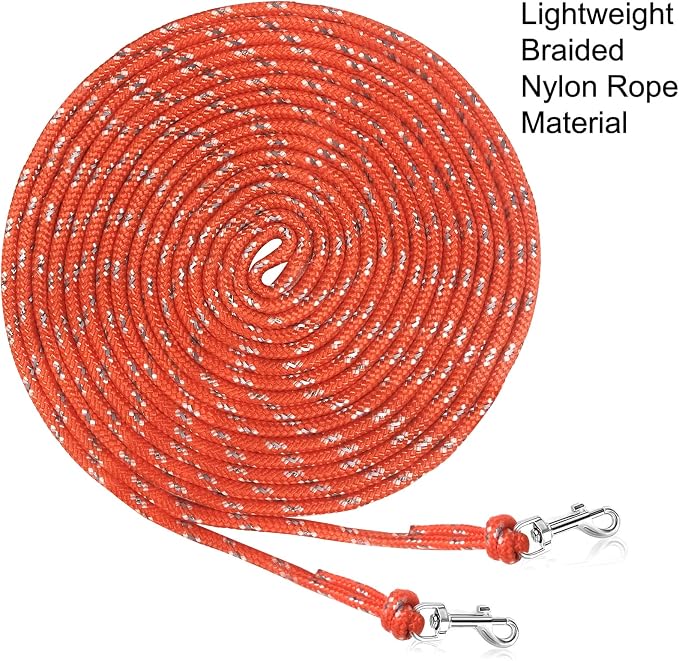 Rypet Reflective Cat Long Leash - 50 FT Escape Proof Walking Leads Yard Long - Image 2