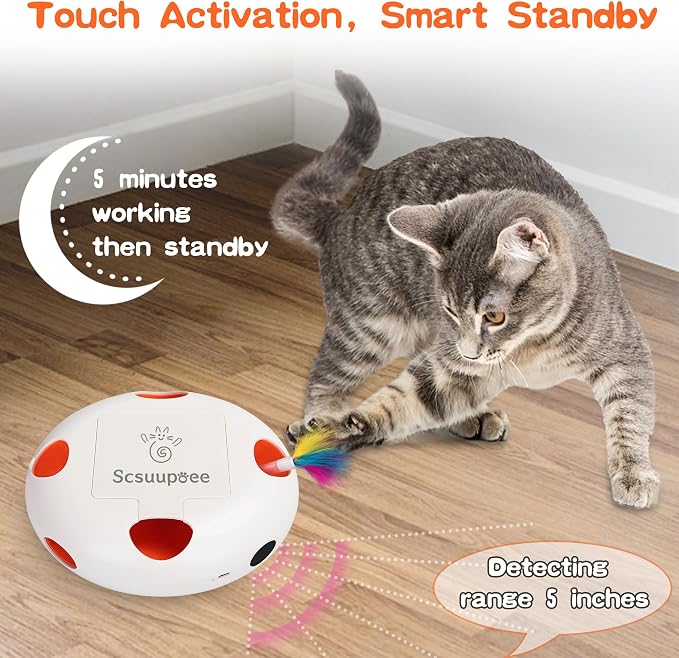 Interactive Cat Toy, Electric Cat Toys - Image 5